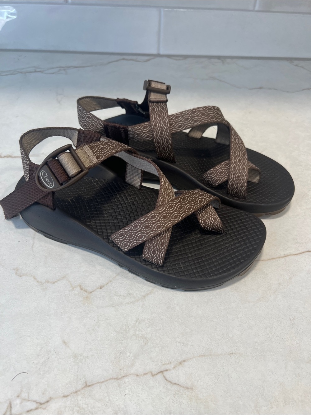 Chaco Women’s  Brown & Black Strappy Sandals